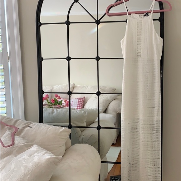 Dresses & Skirts - BNWT Long White Maxi Dress With AboveKnee Lining